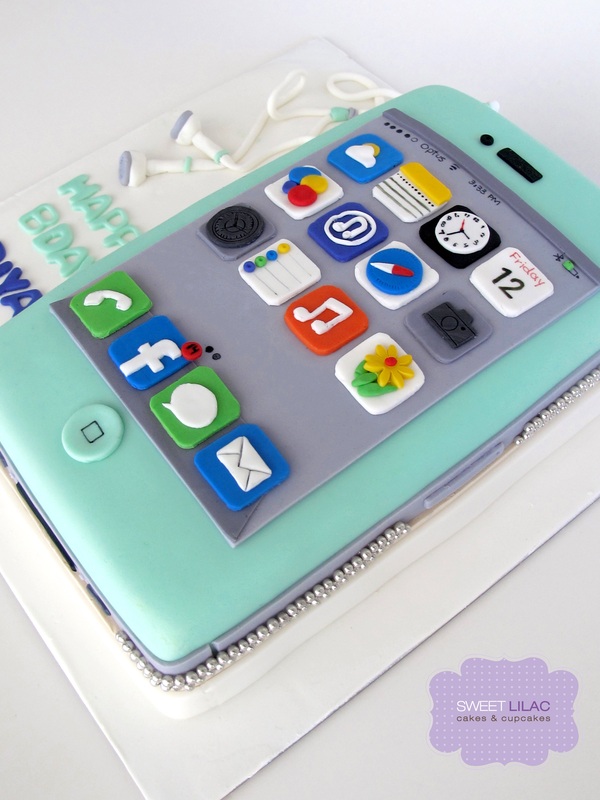 The iPhone Birthday Cake