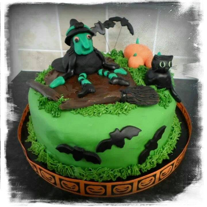 Halloween Witch Cake