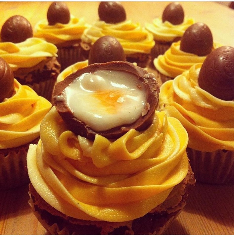 Cream Egg Cupcakes Recipe